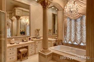 Оформляем ванную в стиле барокко