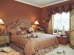 Спальная комната в современном классическом стиле